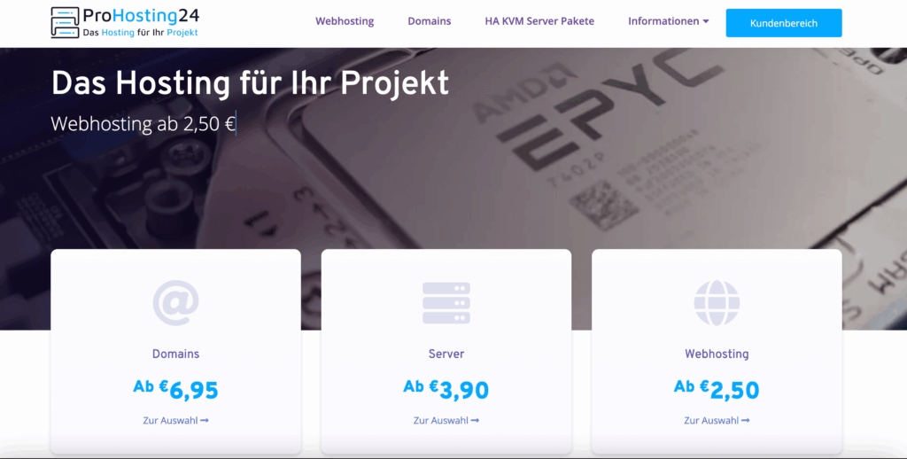 ProHosting24评测：德国法兰克福地区硬盘速度不错，但CPU居然各有不同？流媒体和播放速度又如何？看看评测结果